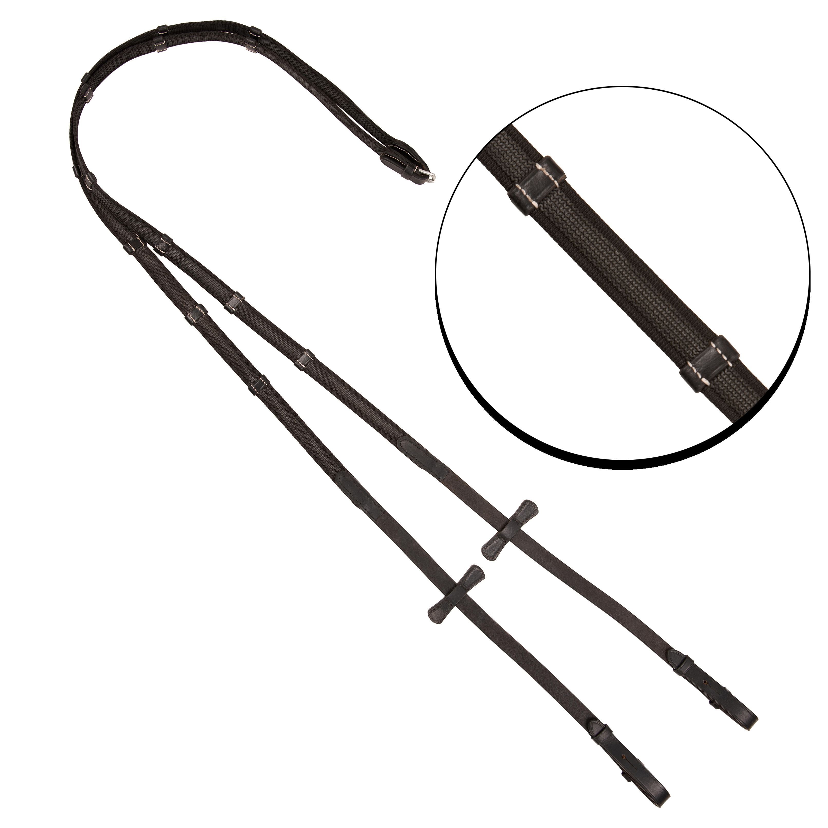 ExionPro Rubberized Web Reins