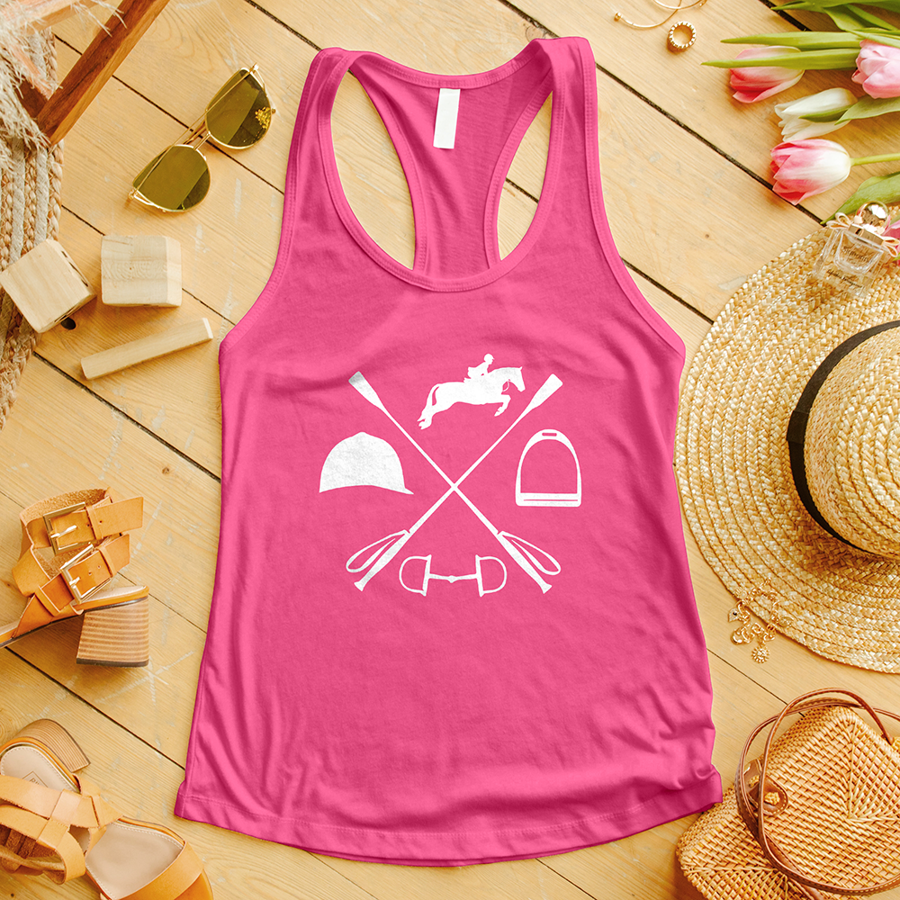 Equestrian Horse Lover Tank Top