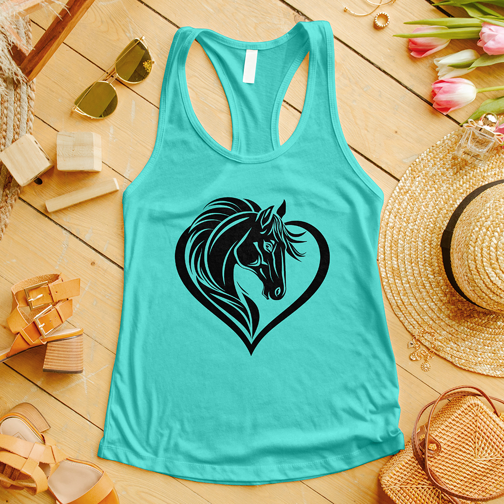 Love Horse Shirt V1 Tank Top