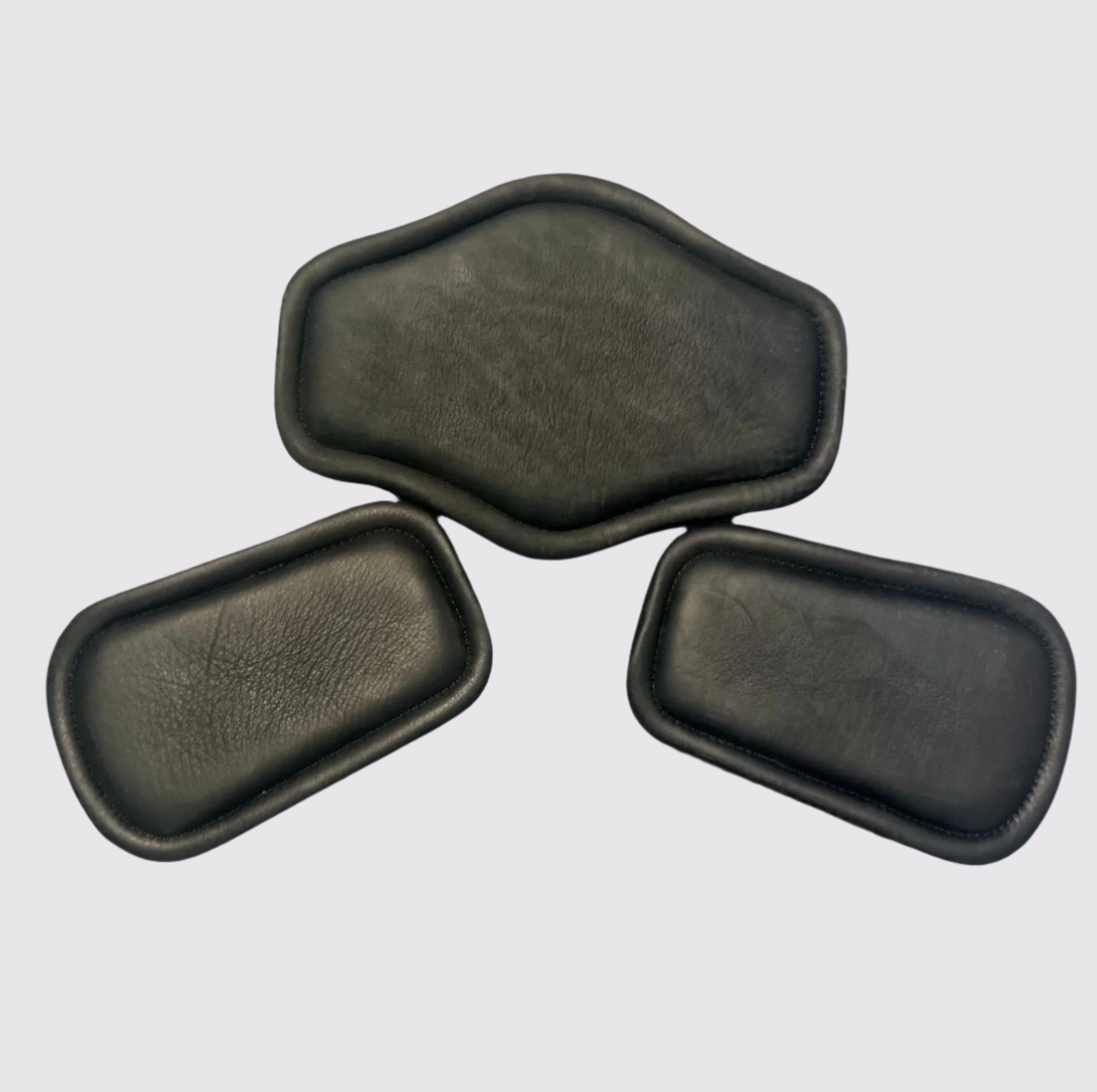 Removable Leather Pads for Short Comfort Girth