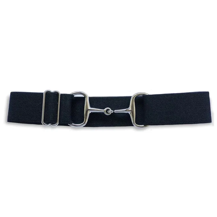 Snaffle Bit Elastic Belt (Black)