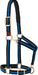 Weaver Leather Padded Breakaway Adjustable Chin & Throat Snap Halter, 1" Average Horse or Yearling Draft