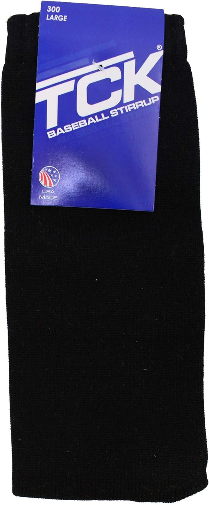 TCK Sports Solid Color 9 Inch Baseball Softball Stirrups (Multiple Colors)