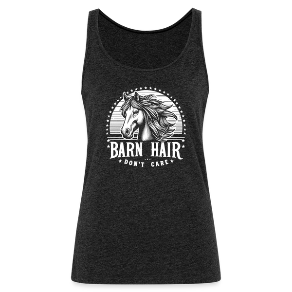 Barn Hair Premium Tank - charcoal grey