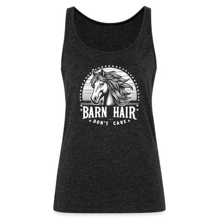 Barn Hair Premium Tank - charcoal grey