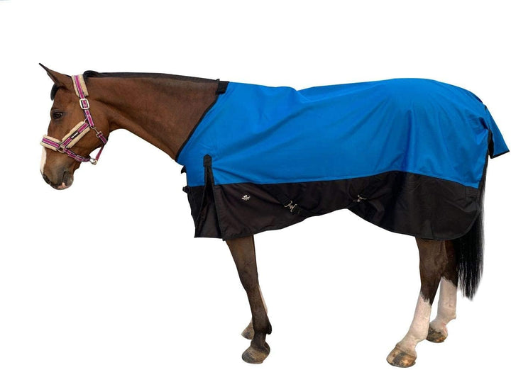 1200Denier Waterproof and Breathable Horse Sheet Tgw Rding Horse Blanket (70", Royal Blue)