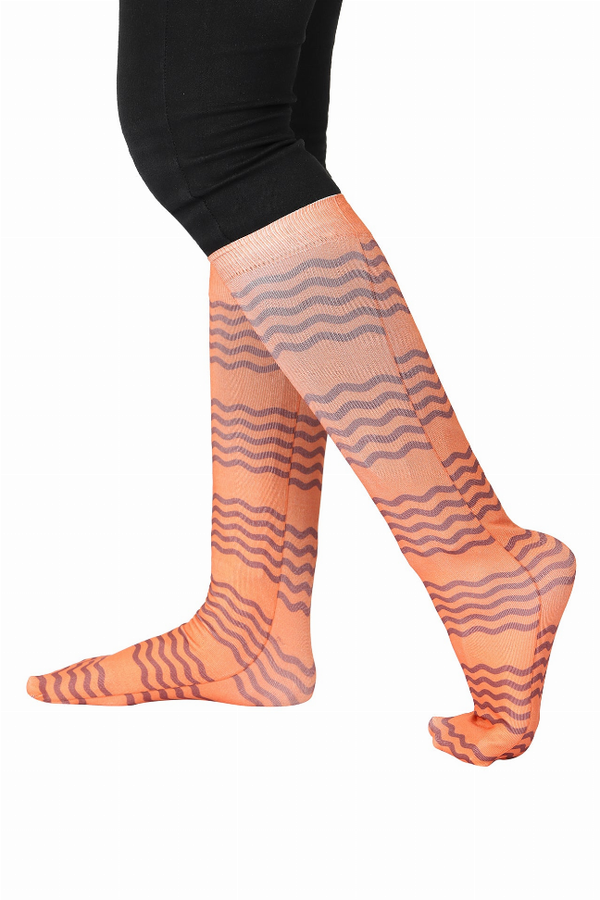 TuffRider Ladies CoolMax Printed Boot Socks