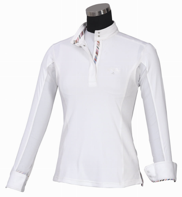 Equine Couture Ladies Cara Long Sleeve Show Shirt