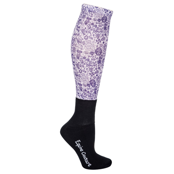 EQUINE COUTURE OTC SOCK 3 PACK-TRENDY