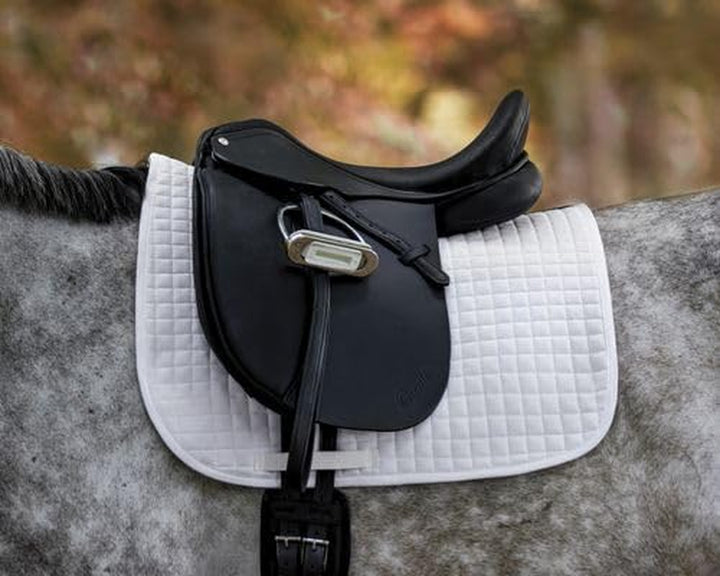 Contour Cotton Dressage Pad, Color: White, Size: Dress