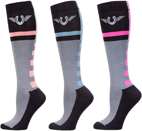 Tuffrider Ladies Ventilated Knee Hi Socks