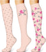 3 Pairs Compression Socks for Women & Men 15-20 Mmhg,Best Support for Nurses Running Hiking