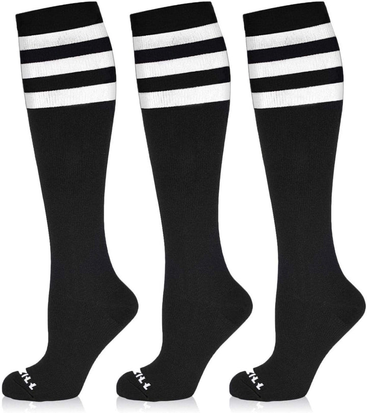 NEWZILL Medical Compression Socks for Women & Men Circulation 20-30 Mmhg, Best for Running Athletic Hiking Travel Flight Nurses