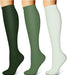 3 Pairs Compression Socks for Women & Men 15-20 Mmhg,Best Support for Nurses Running Hiking
