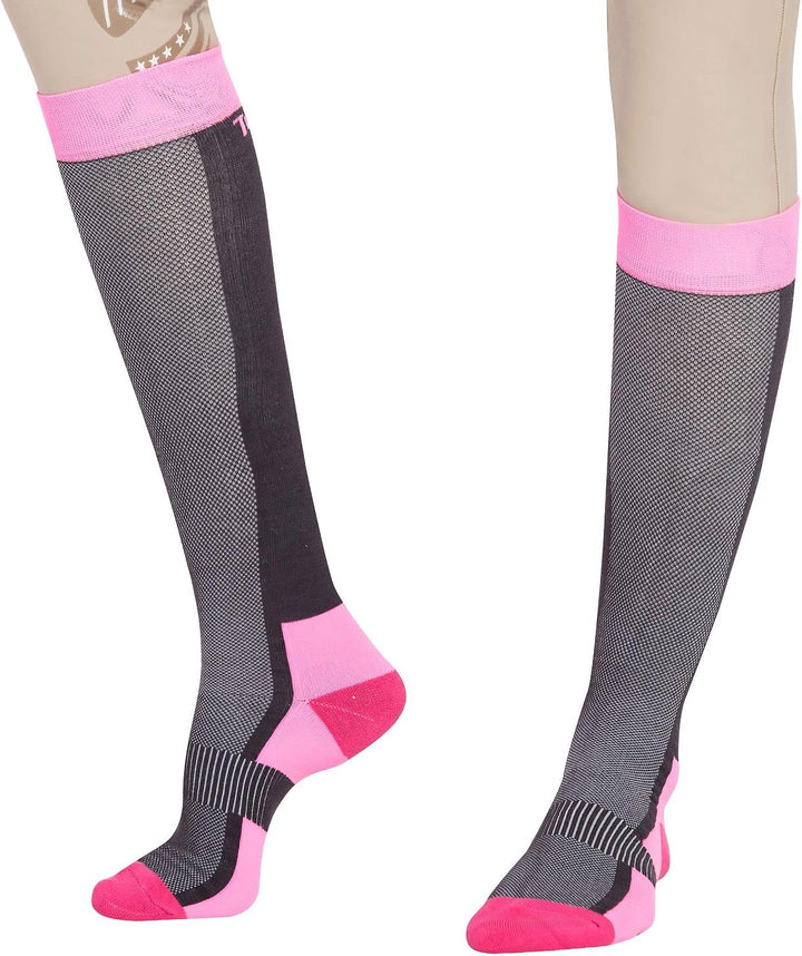 Tuffrider Ladies Ventilated Knee Hi Socks