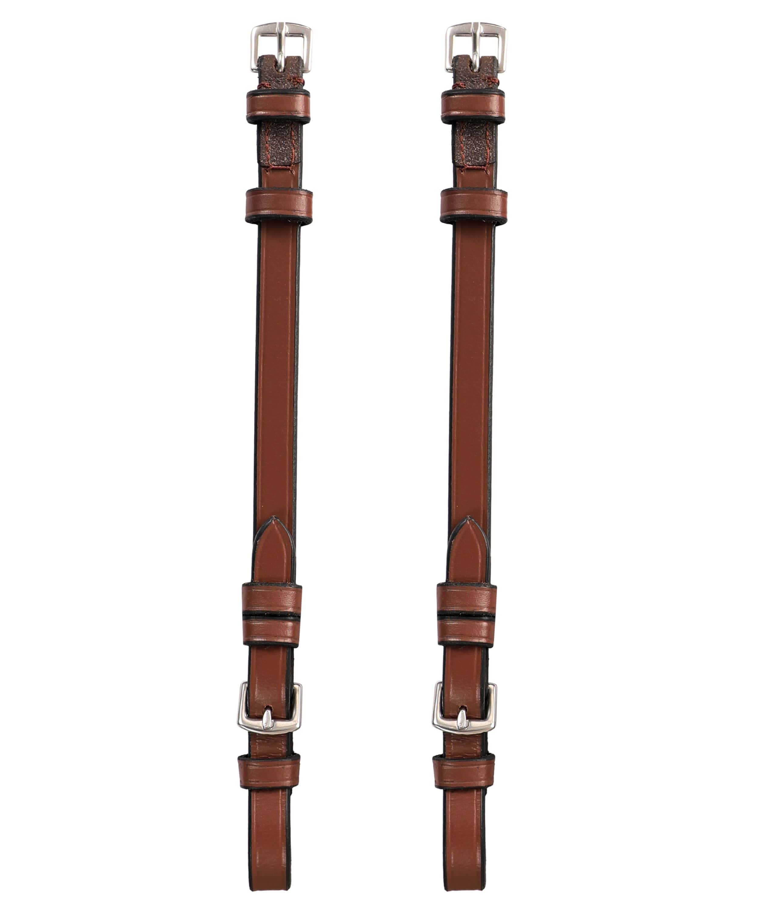 ExionPro Bridle Cheek Pieces With Buckle Fastening - Matching Stitching