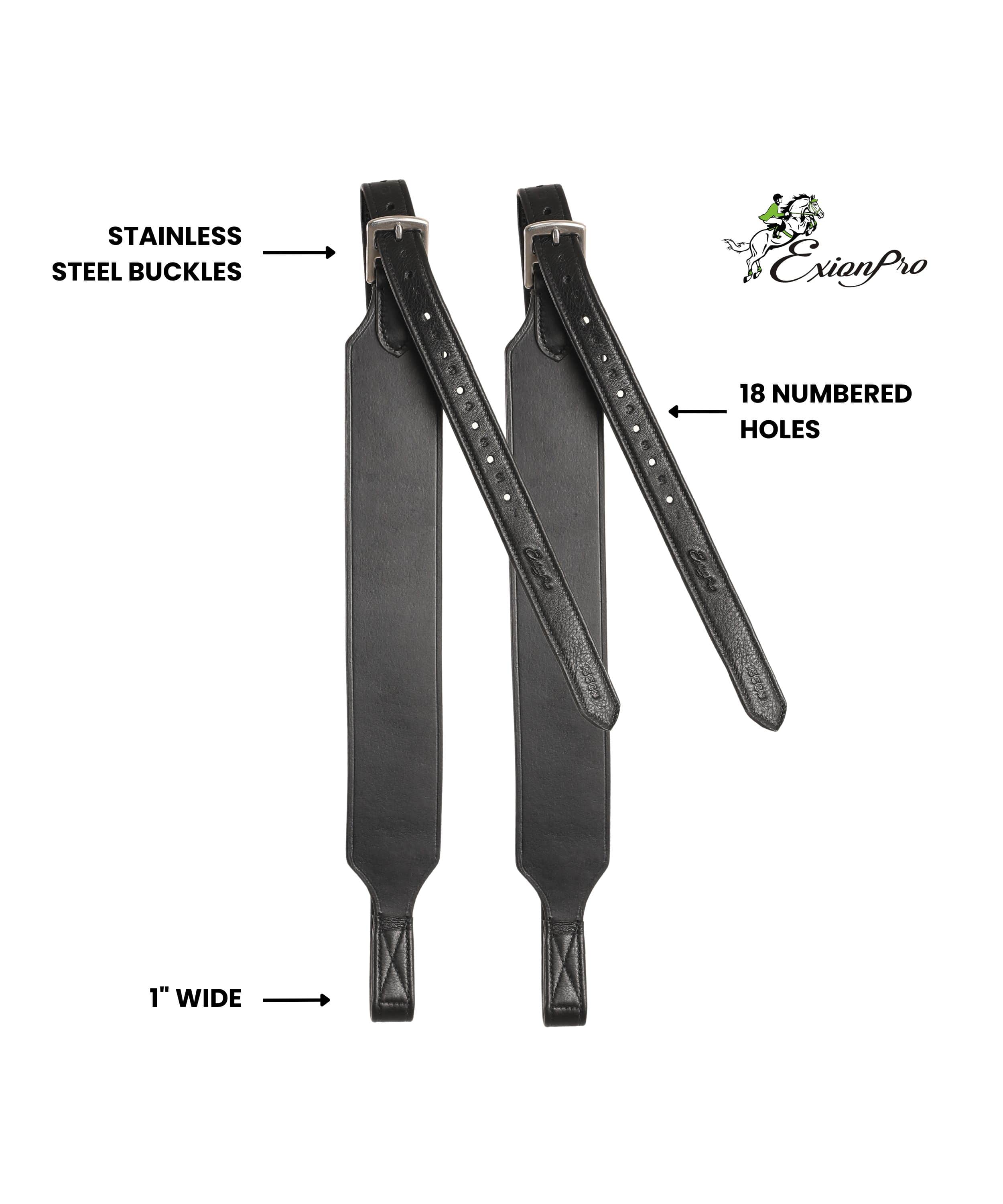 ExionPro Wide Stirrup Leathers