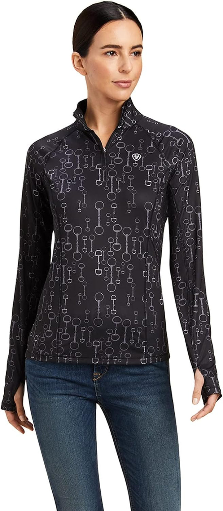 ARIAT Women'S Lowell 2.0 1/4 Zip Baselayer