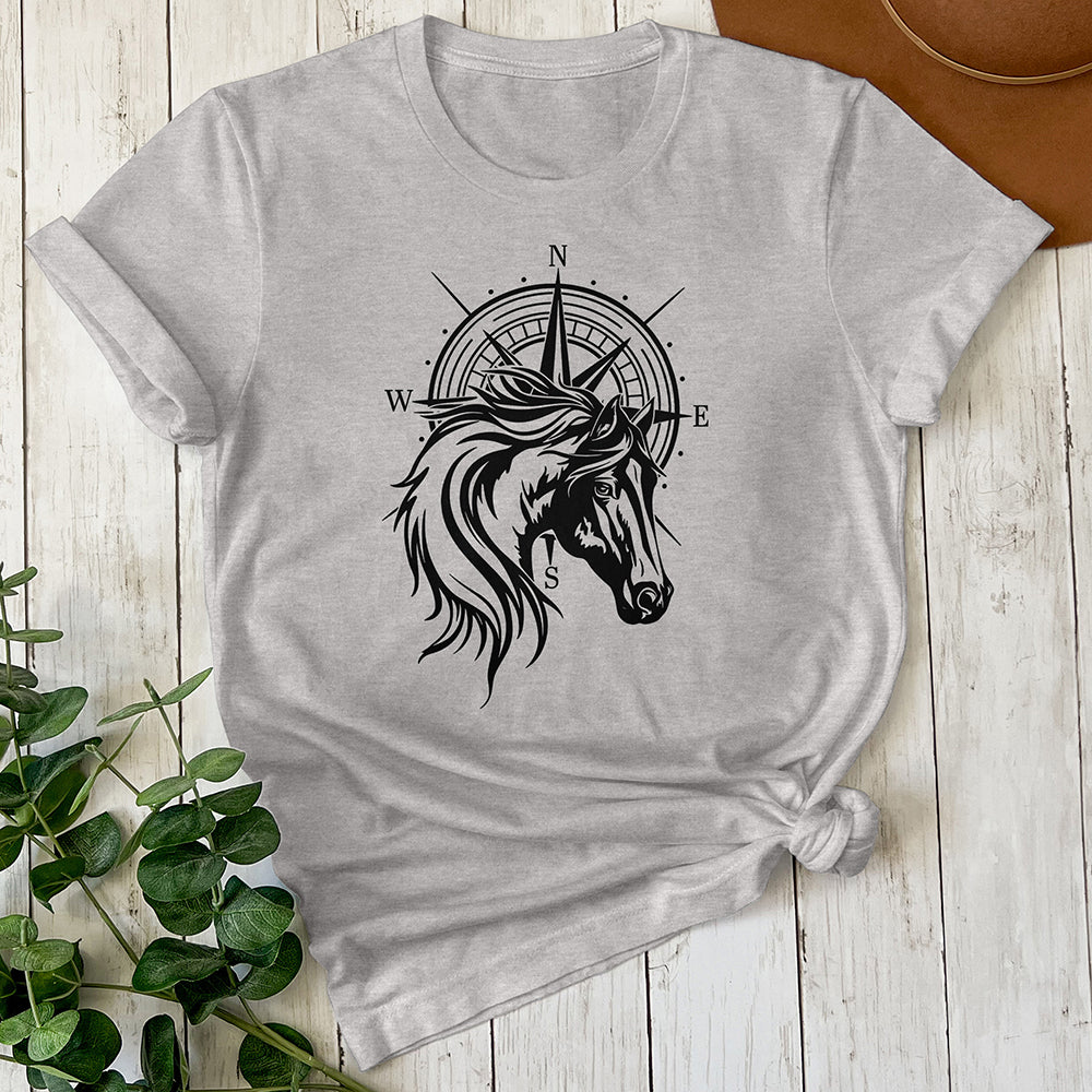 Horse With Compass Tee