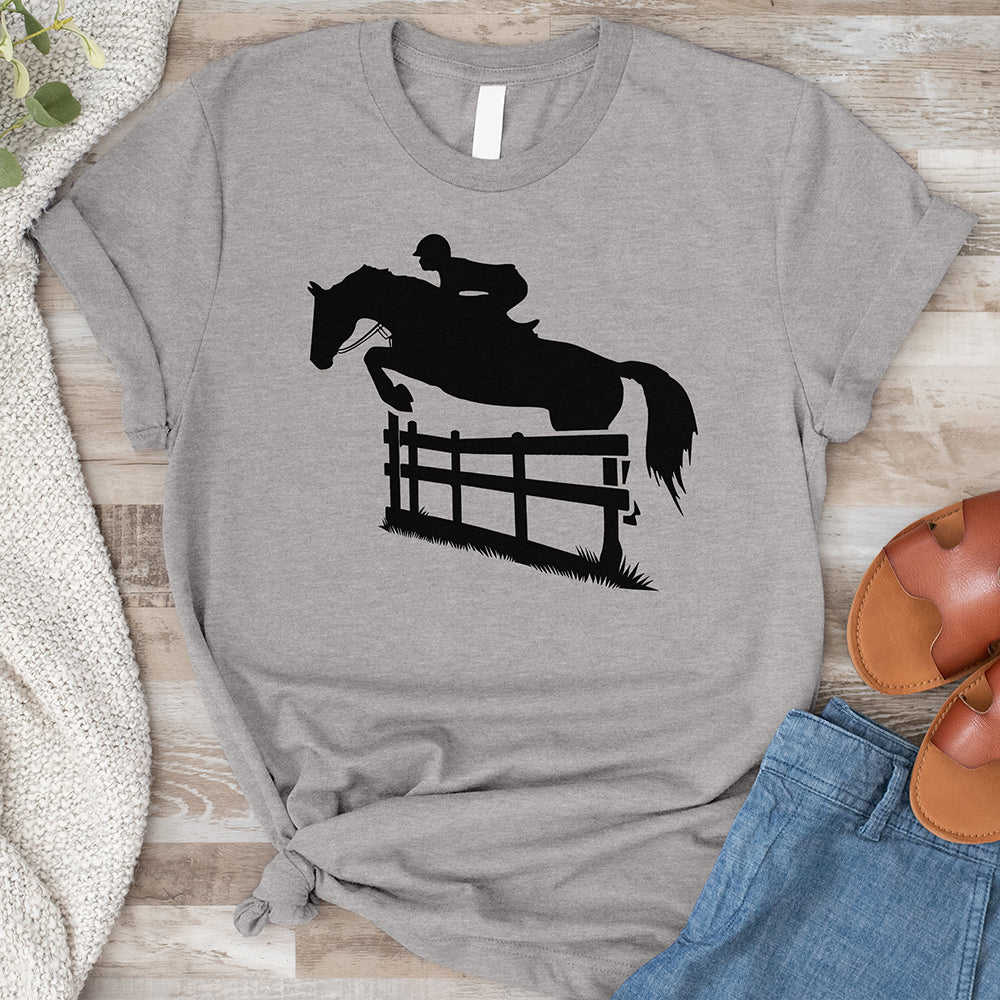 Horse Jumping Fence Tee
