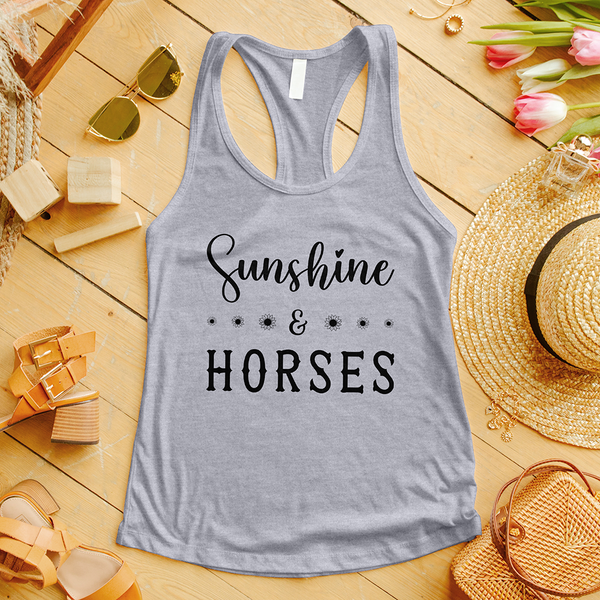 Sunshine & Horses V3 Tank Top