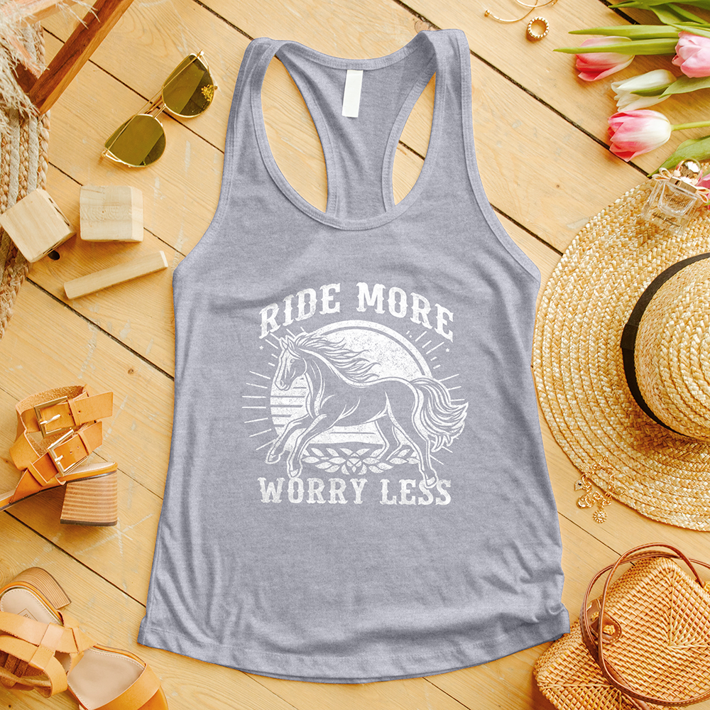 Ride More, Worry Less Tank Top