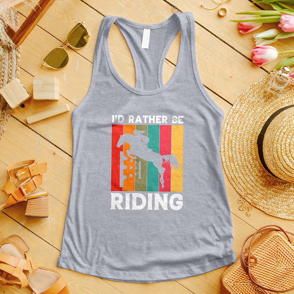 I'd Rather Be Riding 2 Tank Top
