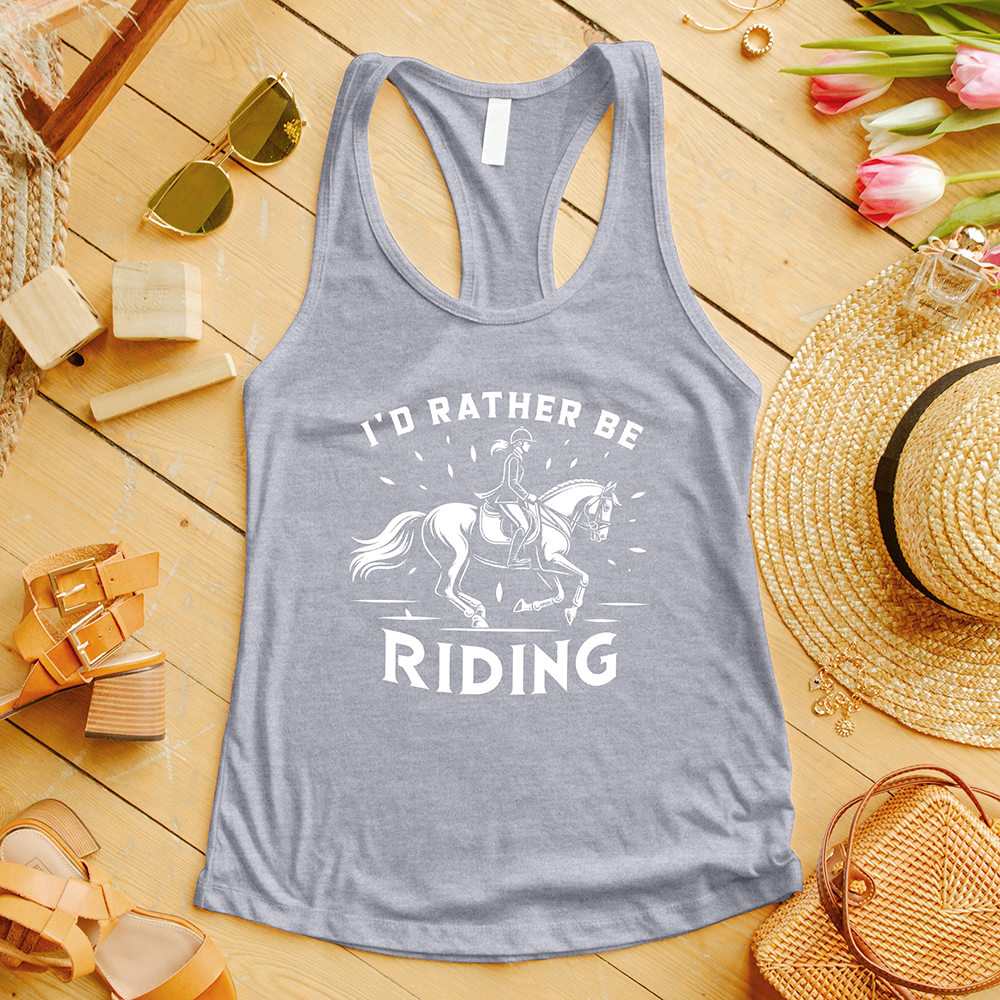 I'd Rather Be Riding Tank Top