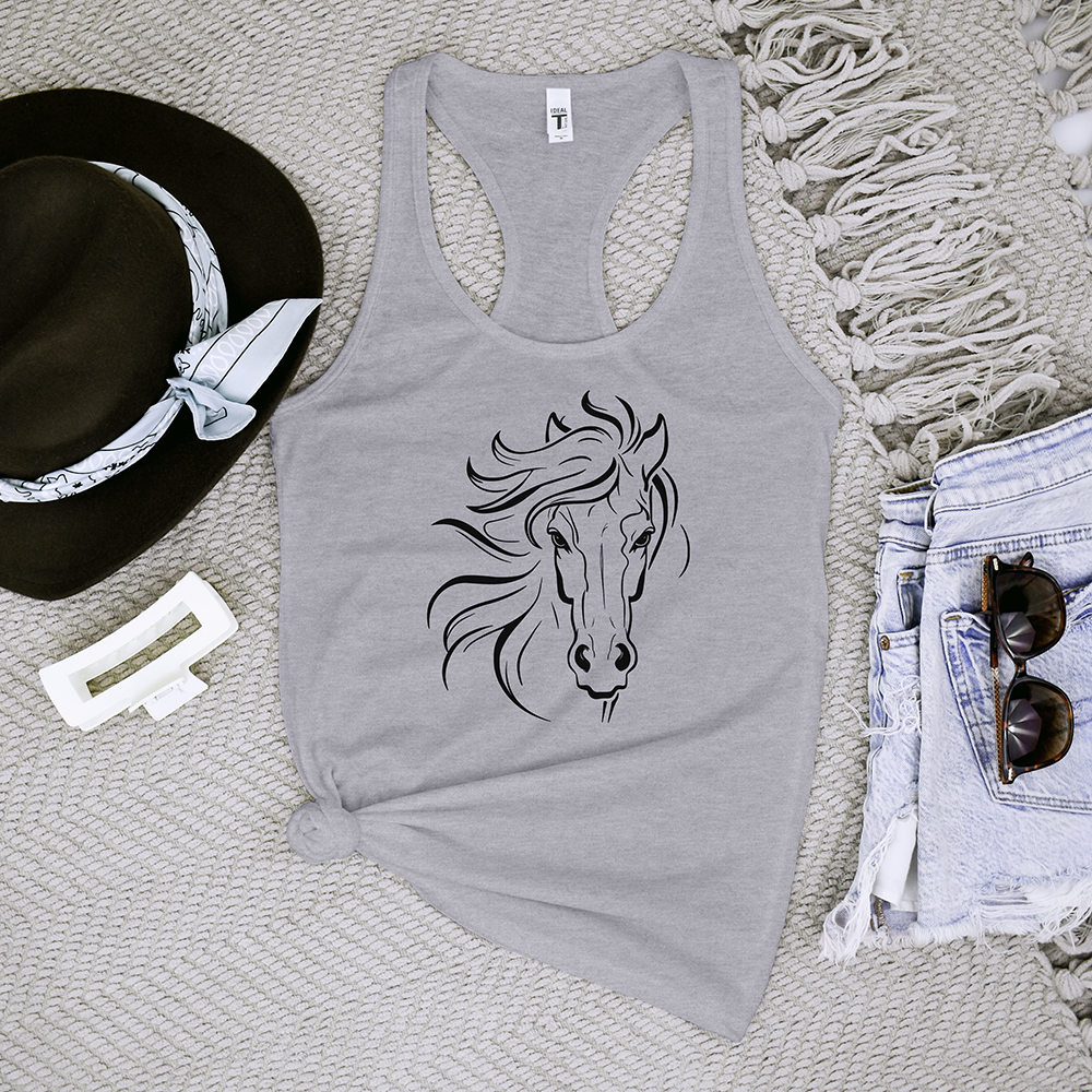 Horse's Head Tank Top