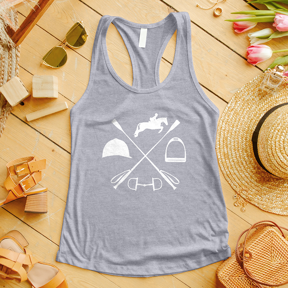 Equestrian Horse Lover Tank Top