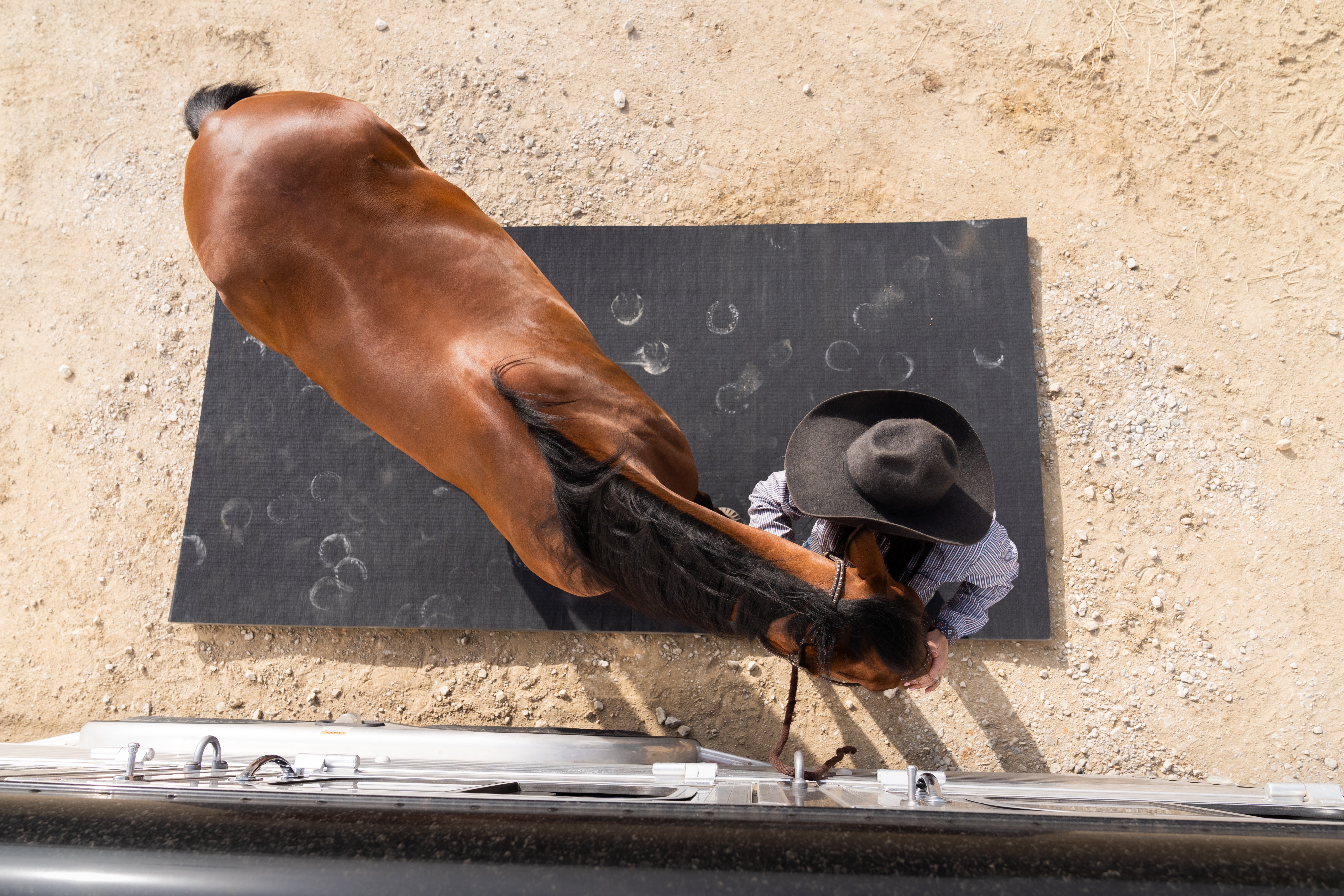 6x9ft Black Stall Mat