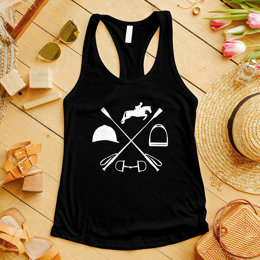 Equestrian Horse Lover Tank Top