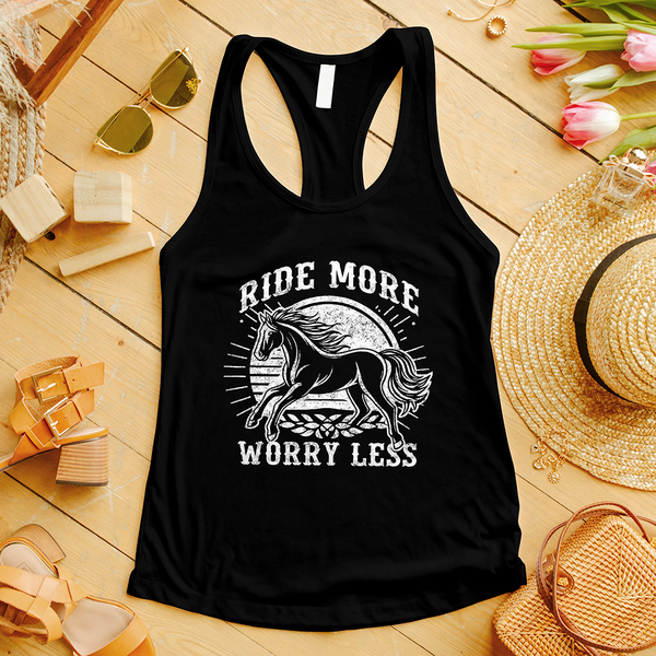 Ride More, Worry Less Tank Top