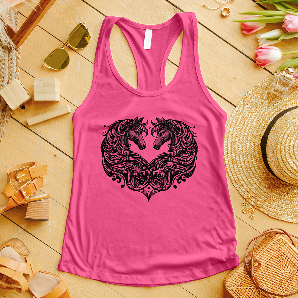 Horses Fill My Heart Tank Top