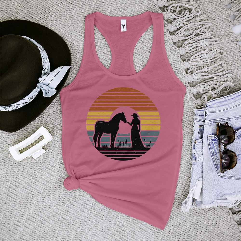 Horse Girl Shirt Tank Top