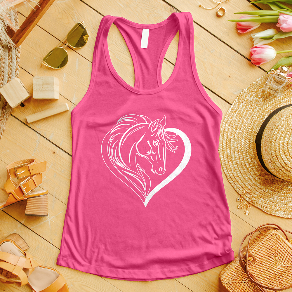 Love Horse Shirt Tank Top