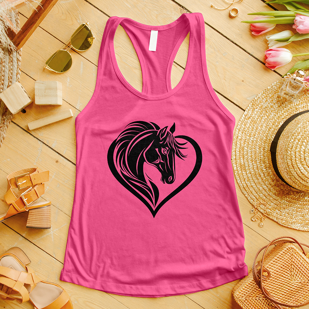 Love Horse Shirt V1 Tank Top
