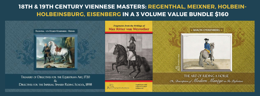 The Art of Riding a Horse or Description of Modern Manège in all It's Perfection by Baron d'Eisenberg fully illustrated with engravings