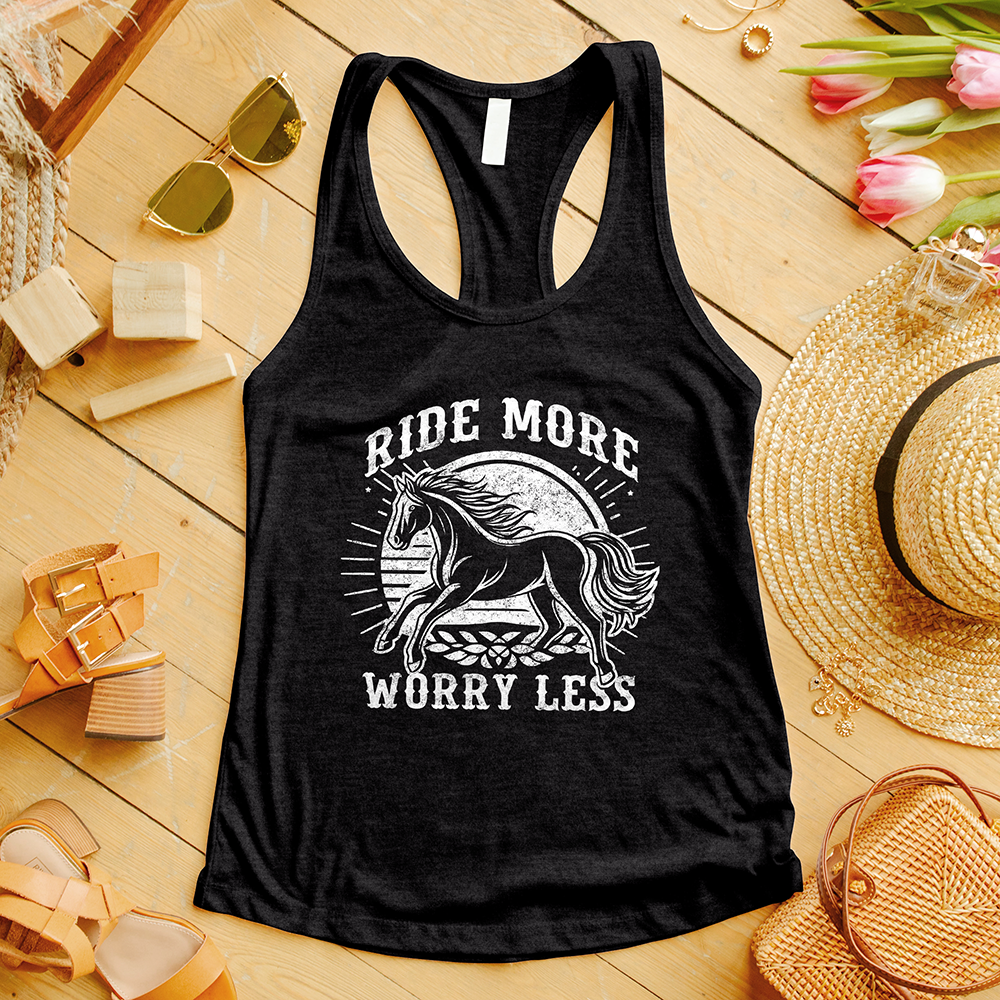 Ride More, Worry Less Tank Top