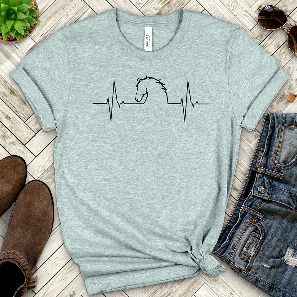 Horse Heartbeat Tee