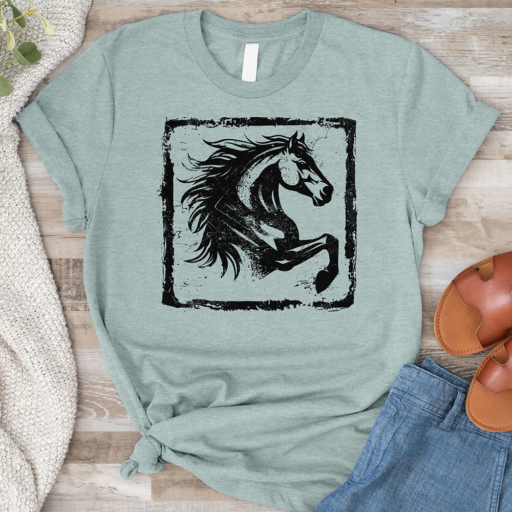 Horse Stamp Tee
