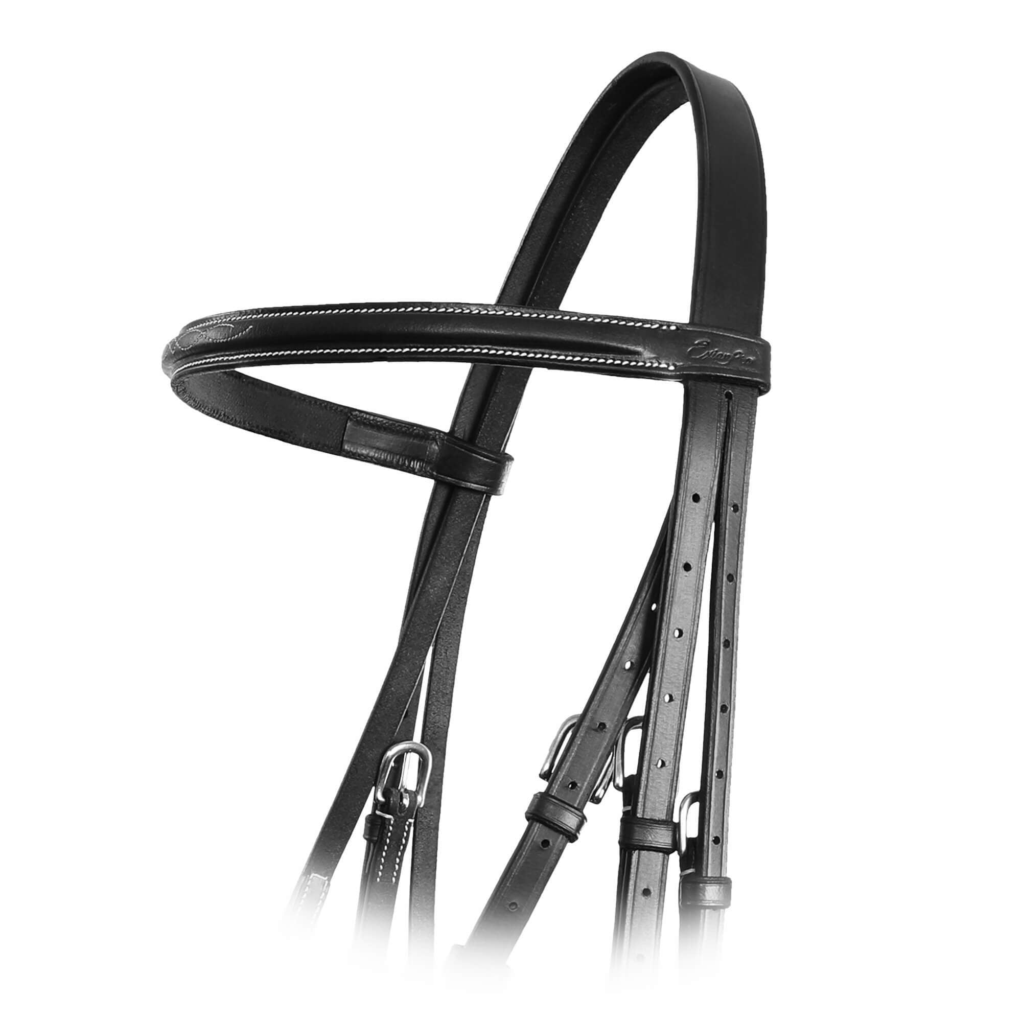 ExionPro Traditional Figure 8 Bridle With Laced Reins