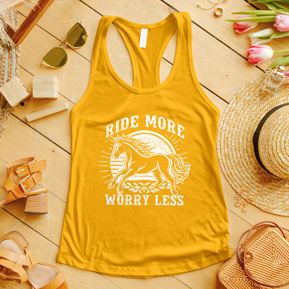 Ride More, Worry Less Tank Top