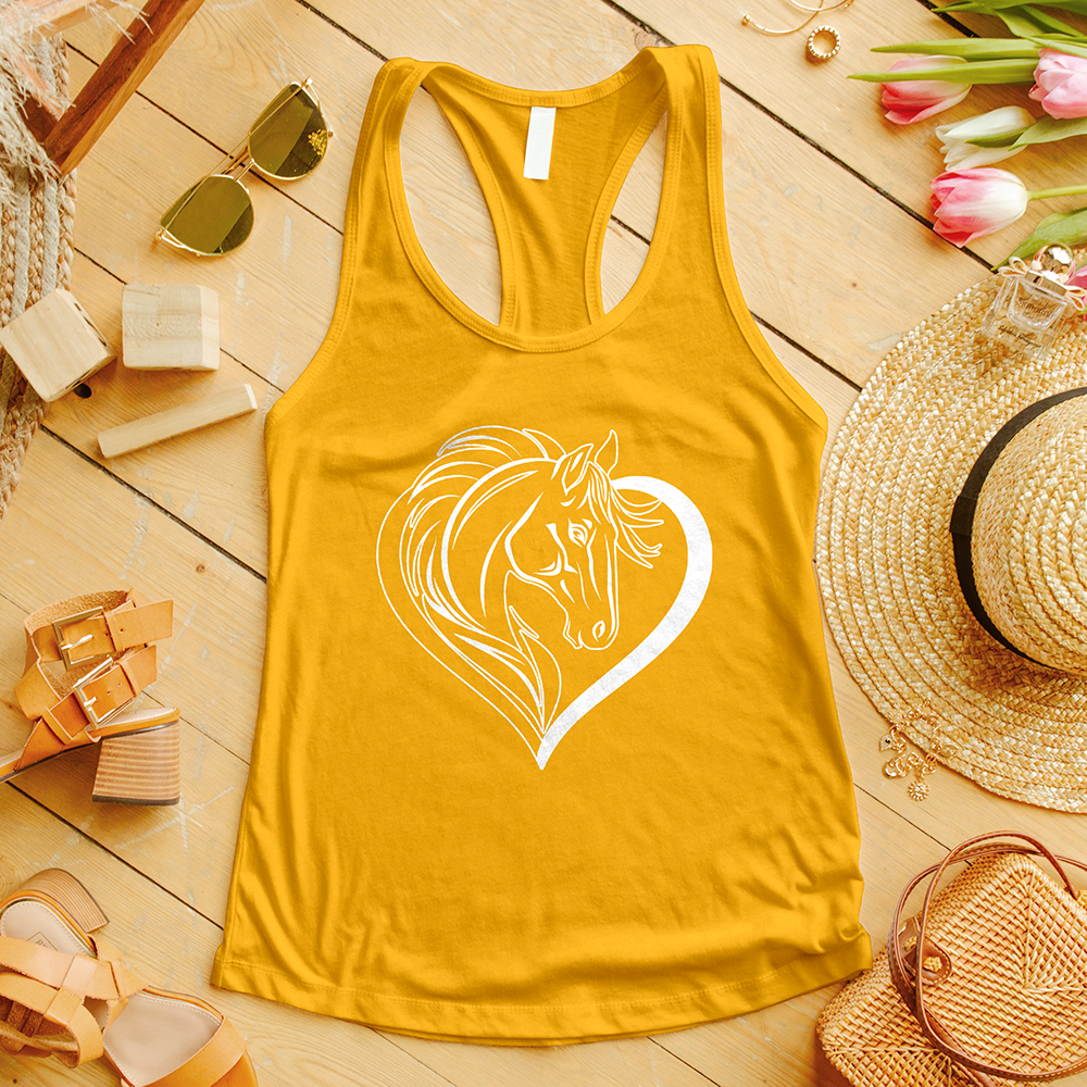 Love Horse Shirt Tank Top