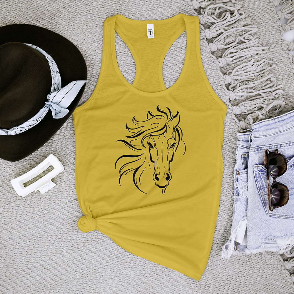 Horse's Head Tank Top