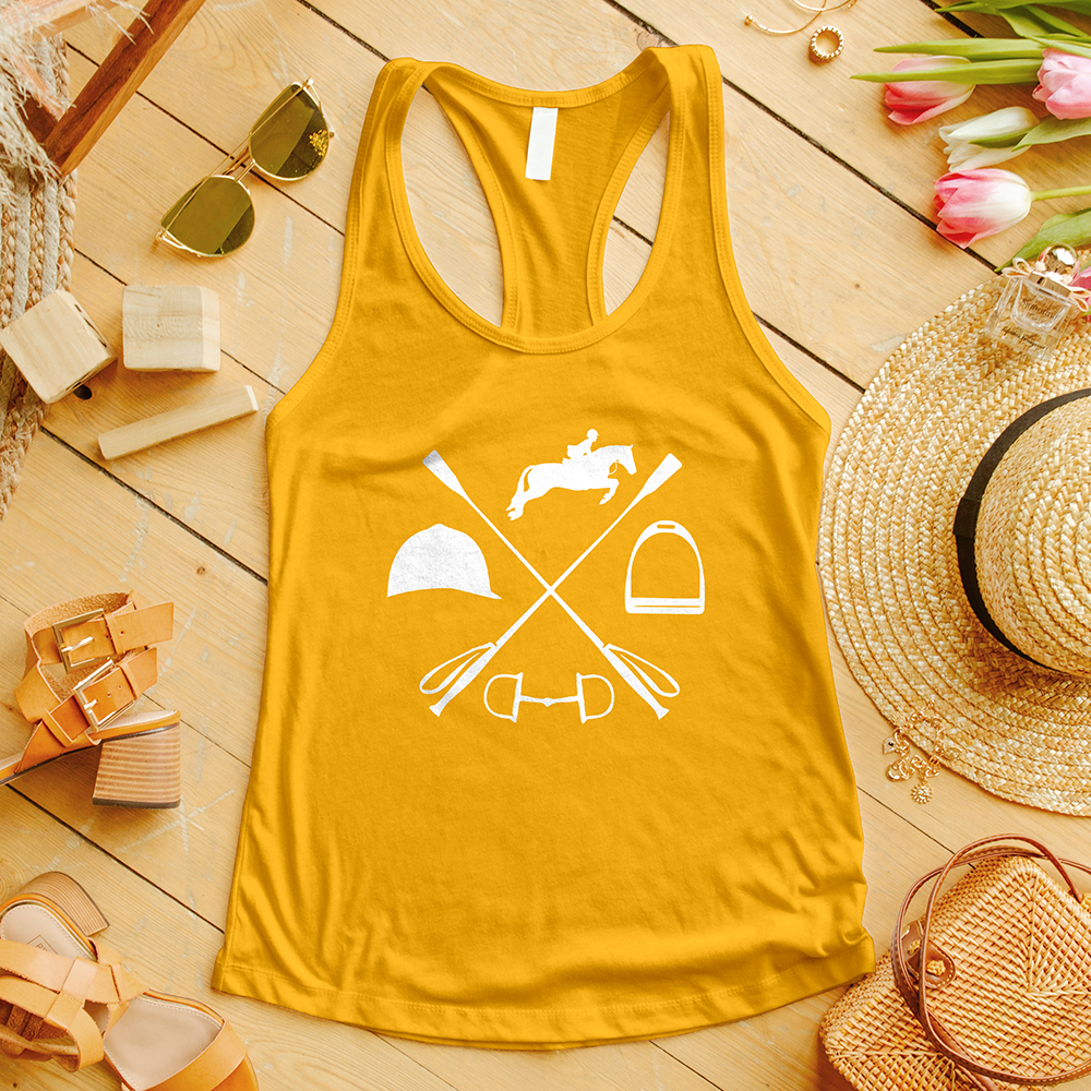 Equestrian Horse Lover Tank Top