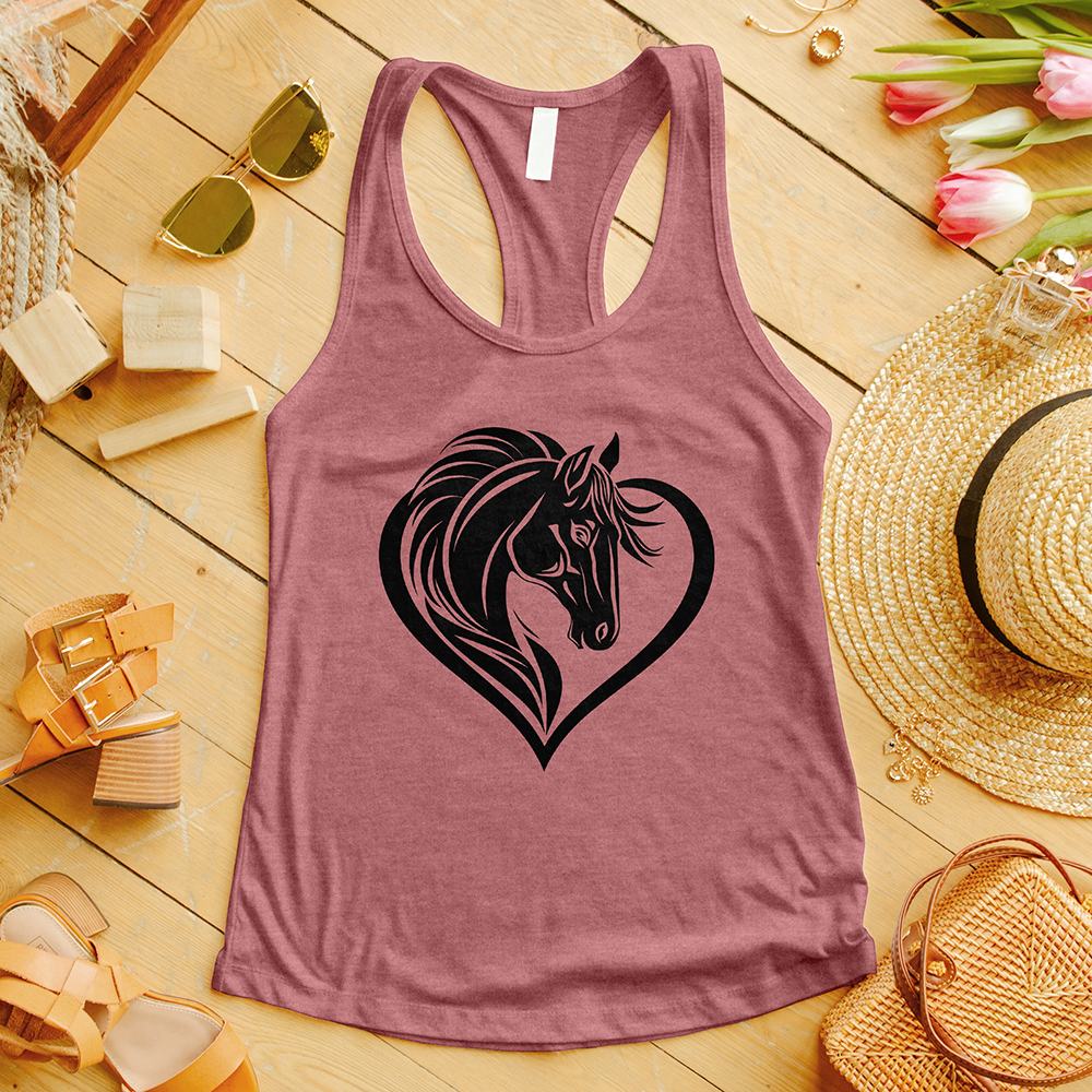 Love Horse Shirt V1 Tank Top