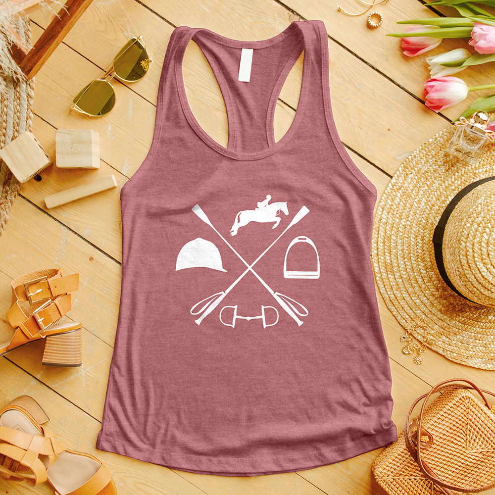 Equestrian Horse Lover Tank Top