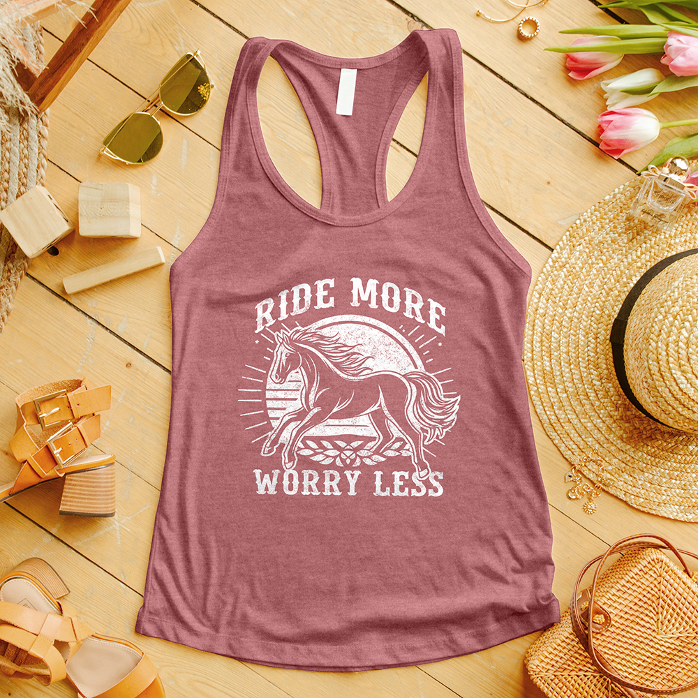Ride More, Worry Less Tank Top