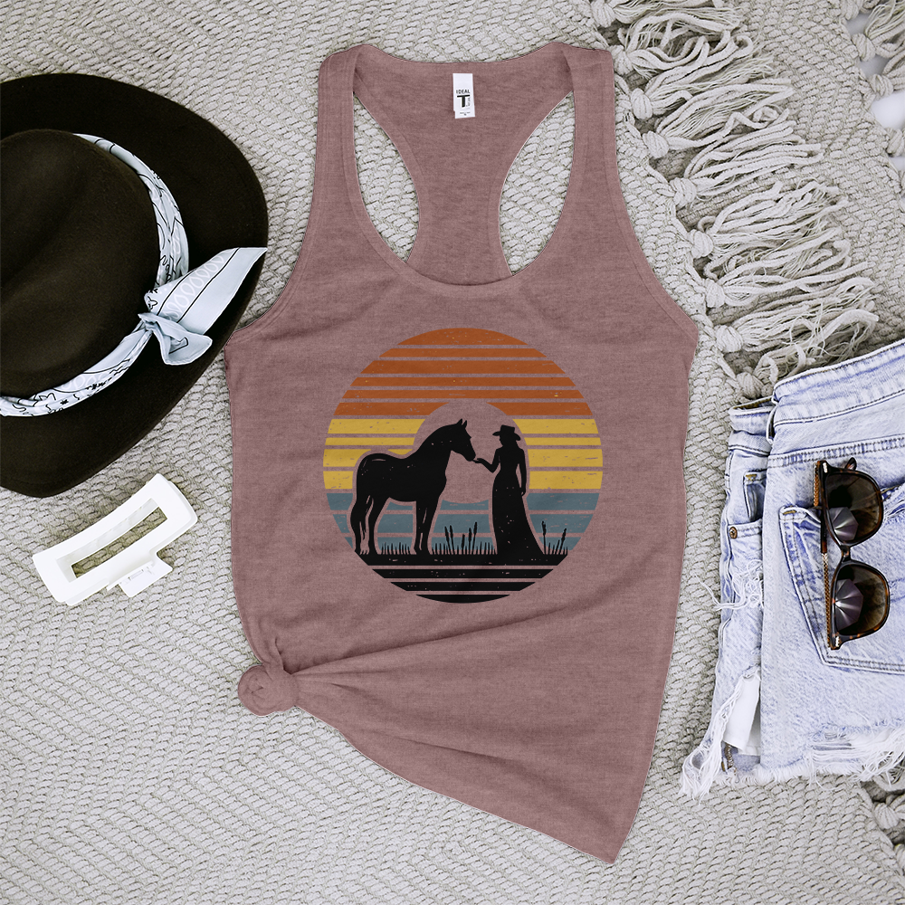 Horse Girl Shirt Tank Top